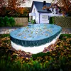 PE Abdeckplane 3,60m x 6,25m achtform/oval Pool Abdeckung Produktbild-Vorschau 2