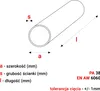 GAL-INDUSTRIAL | Rura okrągła aluminiowa – 10x2mm – 200cm – Podgląd zdjęcia produktu 2