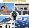 8 Stück Solarmodul Halterung Mittelklemmen 30mm Schwarz - Produktbild-Vorschau 11