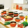Rondel Riess bez pokrywki Ø16cm 1L Emalia Corall Podgląd zdjęcia produktu 3