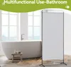 A bathroom scene with a freestanding bathtub and a room divider. Náhľad obrázku produktu