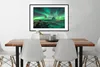 MuchoWow® MuchoWow® Gerahmtes Poster Nordlichter - Berge - Produktbild-Vorschau 3