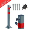 Poteau de parking pliable Barrière de parking 65cm Borne Voir les images du produit 1