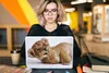 MuchoWow® Laptop Aufkleber Sticker Cover Löwe - Weiß - Produktbild-Vorschau 5