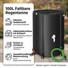 Mucola Regentonne 100L faltbar Regenwassertonne Regenfass Produktbild-Vorschau 11