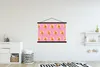 MuchoWow® Textilposter Gemüse - Zwiebeln - Rosa 120x80 cm Produktbild-Vorschau 2