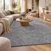 Hochflor Velours Teppich Mona Grau, Größe:100x400 cm Produktbild-Vorschau 1