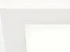 A close-up view of a white LED panel, showing its textured surface and clean edges against a white background. Produktbild-Vorschau
