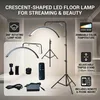 Andoer HD-M6X 36W LED-Bodenleuchte, dimmbar 3200K-5600K, Produktbild-Vorschau 5