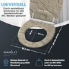 SANILO® WC-Sitz mit Absenkautomatik und Schnellverschluss Produktbild-Vorschau 19
