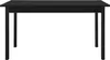 [en.casa]® Esstisch schwarz 140 x 60 cm Produktbild-Vorschau 2