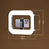 Verstellbare LED Ringlampe, Wiederaufladbares Handy Produktbild-Vorschau 12