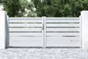 Doppelflügeltor aus Aluminium 3m VOGEL H.120cm weiß Produktbild-Vorschau 9