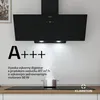 Klarstein Laurel šikmý digestor 90 cm – šikmý sklenený Náhľad obrázku produktu 2