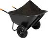 Springos® Garten-Schubkarre 300 Liter Zweirad-Schubkarre Produktbild-Vorschau 1