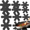 Podložky pod hrnce a pánve, tmavě šedé, sada 12 ks Náhled obrázku produktu 9