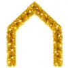 vidaXL Weihnachtsgirlande mit LED 5 m Golden -  Produktbild-Vorschau 11