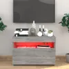 vidaXL TV-Schrank mit LED-Leuchten Grau Sonoma 60x35x40 cm Produktbild-Vorschau 16