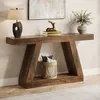A console table with decorative items and a basket of blankets. Produktbild-Vorschau