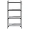 The Living Store Bücherregal 4 Böden Grau Sonoma 60x30x120 Produktbild-Vorschau 5