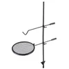Otočný rožeň z oceli - 360 x 360 mm, dvouvrstvý gril na Náhled obrázku produktu 10