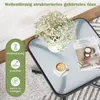 GOPLUS Gartentisch Metall, 50cm Beistelltisch Outdoor mit Produktbild-Vorschau 3