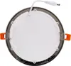 LED Einbaustrahler flach 12W Rund SuperSlim Schwarze Produktbild-Vorschau 4