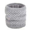 Frauen Mann Mode Soft Thermal Wollgarn Kragen Winter Kreis Produktbild-Vorschau 6