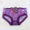 Damen-Höschen mit Rosenstickerei, Blumendruck, mittlere Produktbild-Vorschau 9