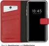 Selencia Echtleder Klapphülle iPhone 11 - Rot Produktbild-Vorschau 3