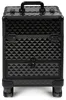 Kosmetikkoffer auf Rollen Aluminium Schwarz Make-up Trolley Produktbild-Vorschau 8