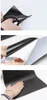 Three images showing how to cut and peel a self-adhesive sheet. Produktbild-Vorschau