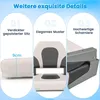 2-teiliges klappbares Bootssitz-Set, niedrige Rückenlehne, Produktbild-Vorschau 3