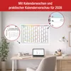 A2 Wandkalender 2026 EU-Version – 14 Monate Übersicht | Produktbild-Vorschau 5