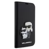 A black phone case with a Karl Lagerfeld and Choupette design. Produktbild-Vorschau