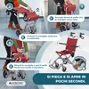 Sedia a rotelle da trasporto Mobiclinic in lega di Anteprima dell’immagine prodotto 5