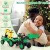 COSTWAY Trettraktor, Kinder Traktor mit Abnehmbarer Produktbild-Vorschau 4