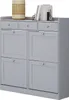 Scarpiera da ingresso Vicco Vitto Grigio 100 x 99.5 cm con Anteprima dell’immagine prodotto 5