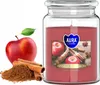 AURA vonná svíčka APPLE - CINNAMON 100h snd99-87 Náhled obrázku produktu 1