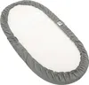Gray Spannbettlaken mit Gummiband 80x40cm Produktbild-Vorschau 2