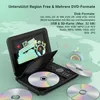 9.5" Tragbarer DVD-Player mit 7.5" HD Drehbildschirm für Produktbild-Vorschau 4