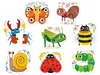 CzuCzu Puzzle Robaczki Czworaczki dla Dzieci - 91828 Podgląd zdjęcia produktu 7