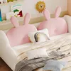 Letto per bambini imbottito Merax 140x200 cm con spondine a Anteprima dell’immagine prodotto 5