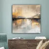 MuchoWow® - Leinwandbilder - Abstrakt - Modern - Beige - Produktbild-Vorschau 4