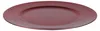 Dekoteller 33cm Kunststoff glänzend - Rot metallic Produktbild-Vorschau 1