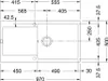 FRANKE MARIS MRG 611-100 XL Einbauspüle / Fraganit / Produktbild-Vorschau 2