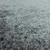 Teppich Wohnzimmer Hochflor Hellgrau 160x230 Rechteck Produktbild-Vorschau 6