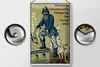 Blechschild Retro 20x30cm Feuerwehrmann nicht gezagt und Produktbild-Vorschau 2