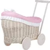 LUNA Puppenwagen aus Weide 48X28 H26/47 CM Produktbild-Vorschau 4
