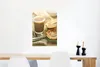 MuchoWow® Poster Latte Macchiato mit Butter und Brot 40x60 Produktbild-Vorschau 5